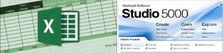 ¿Cómo importar datos desde RSLogix 5000 a Excel?